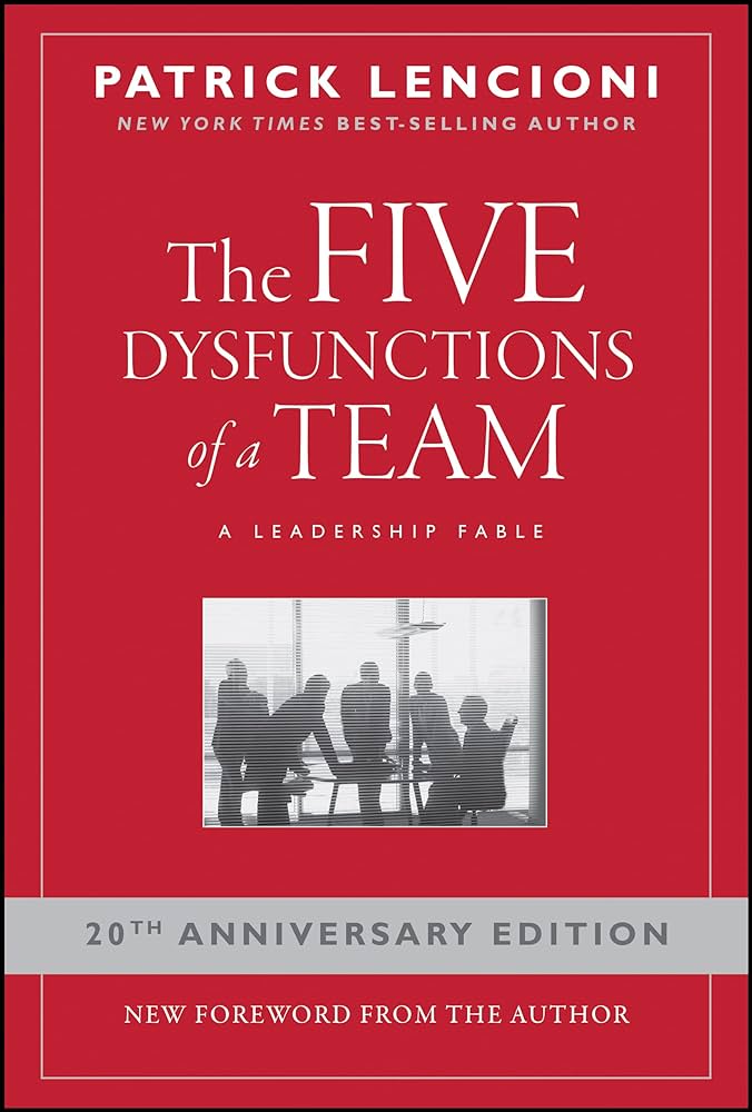 The Five Dysfunctions of a Team by Patrick Lencioni - cover